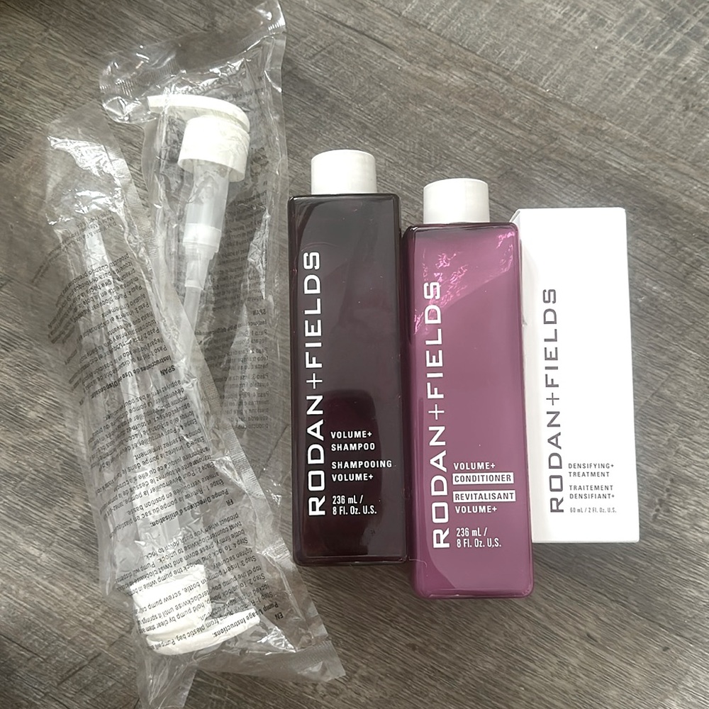 Rodan and Fields Volume+ hair care set